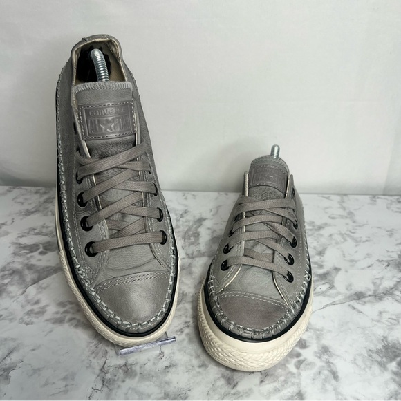 Converse x John Varvatos CT OX Blanket Stitch Unisex Gray Shoe Size 7 or 5 - Picture 1 of 10